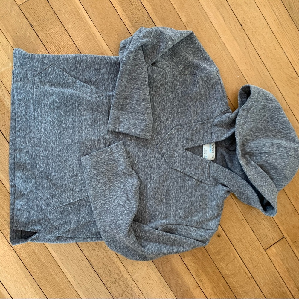Crew Cuts - J Crew - grey hoodie toddler